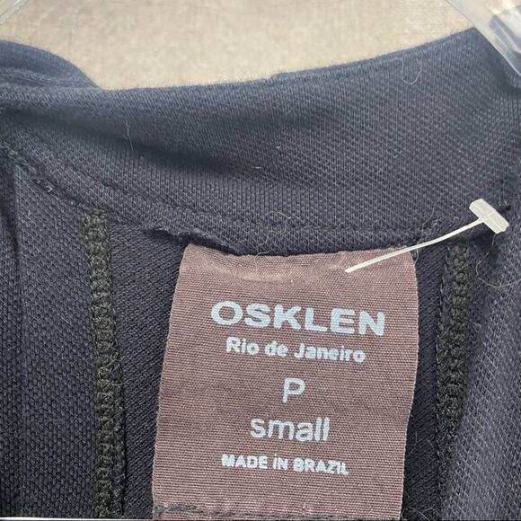 Osklen black sleeveless henley Pique‎ knitted weave harem jumpsuit size small - Picture 7 of 16